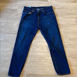 Men's 505 Levi’s Dark Wash Blue Jeans